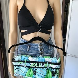Mossimo Bathing Suit Top sz L bottom shorts sz S